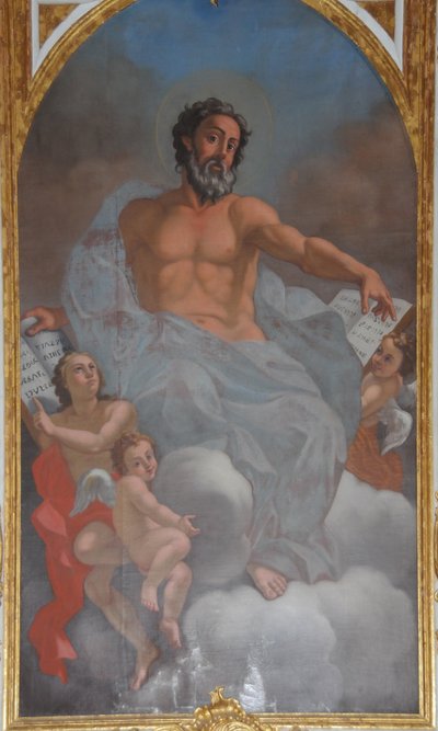 Painting of Saint Matthew in Tibães, Braga, Portugal by Unbekannt Unbekannt